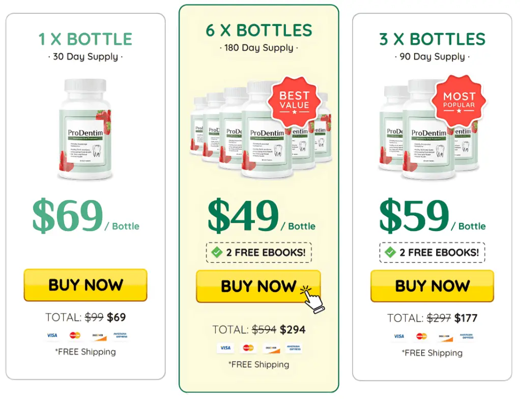 ProDentim Sale Page